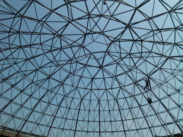 益阳网架加工案例